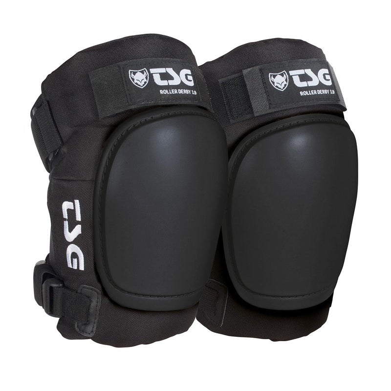 TSG Knee Pads 30 Unisex Protective Gear for Roller Derby Skateboarding Roller skating Rollerblade Hardshell Certified Protection Tear Resistant Nylon Ergonomic Slim Profile Open Back Swiss Design - Image 2