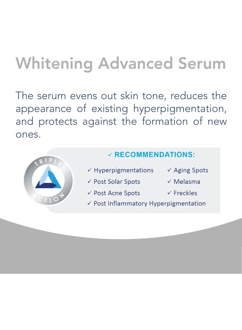 Novaclear Advanced Whitening Serum 30ml – Anti-Dark Spot Face Serum with Alpha Arbutin & Tranexamic Acid - Image 3