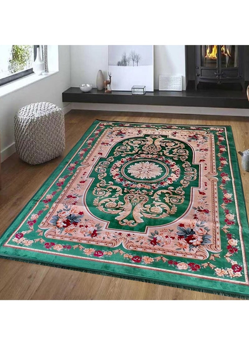 Stargold Interior Decoration Luxurious Indoor Home Floor Carpet Bedroom and Living Room Rug Anti Slip Floor Carpets 200x300 cm Polyester Rectangle 