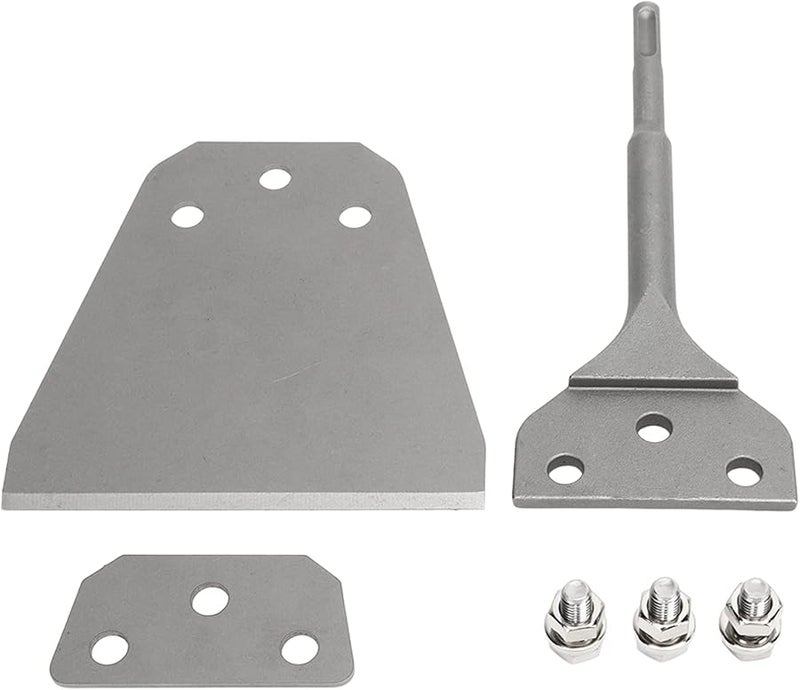 5 Inch Wide Floor Chisel Bit Heavy Duty Tile Grout Thinset Removal Tool Spring Steel Scraper - Image 1