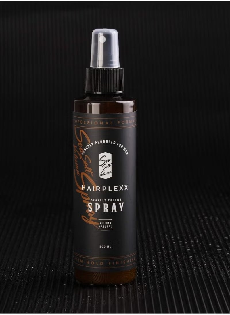 Hairplexx - Hairplexx Sea Salt Volume Hair Spray- Create Natural Thick and Volumizing Hair Look with Matte Finish and Mild Hold, 200ml / 6.7oz - Image 1