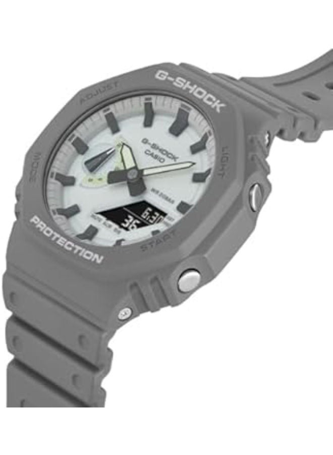 CASIO Resin Analog+Digital Wrist Watch GA-2100HD-8ADR - Image 3