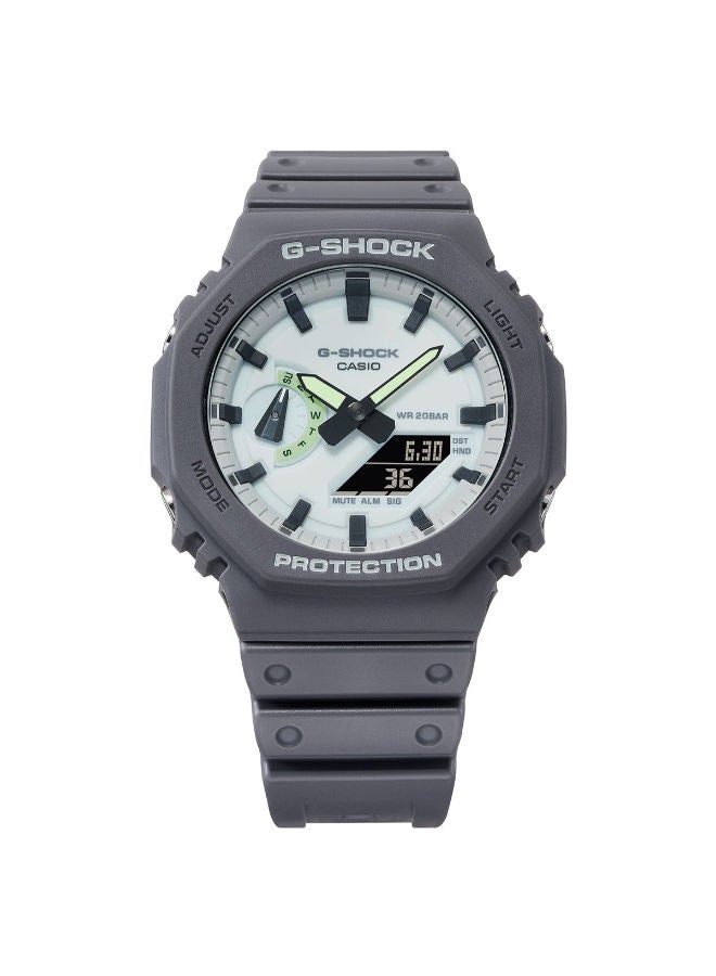 CASIO Resin Analog+Digital Wrist Watch GA-2100HD-8ADR - Image 1