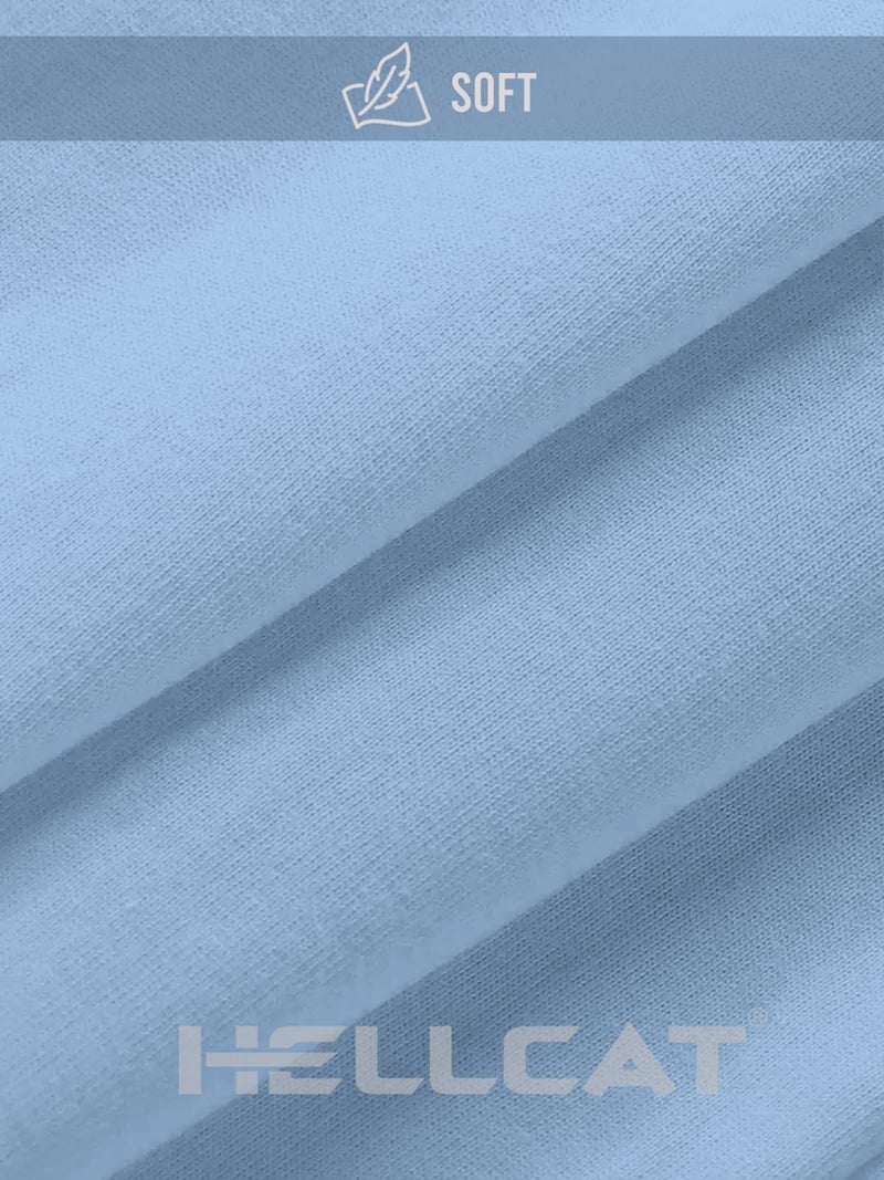 HELLCAT Pack of 5 Trendy Typographic Printed Mid Rise Shorts for Boys - Sea Green/Grey Melange/Pink/Sky Blue /Burgundy_13-14 Years - Image 3