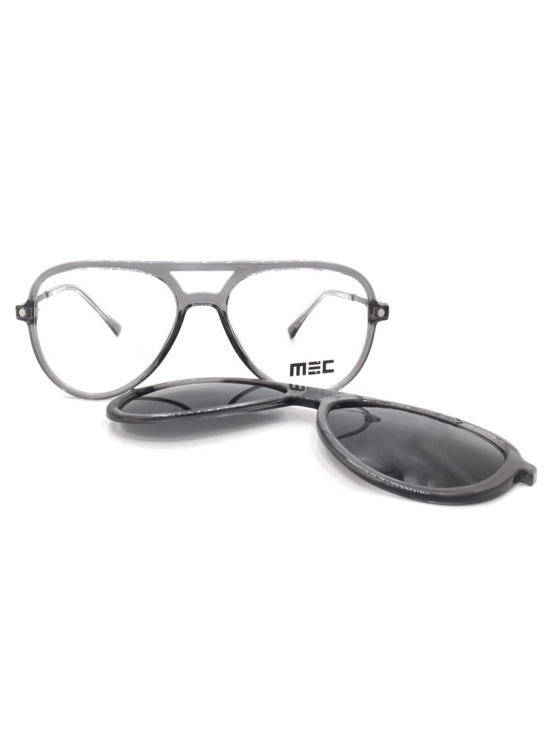 MEC Aviator Shape Clip On Sunglasses 69904-C7  - Image 1