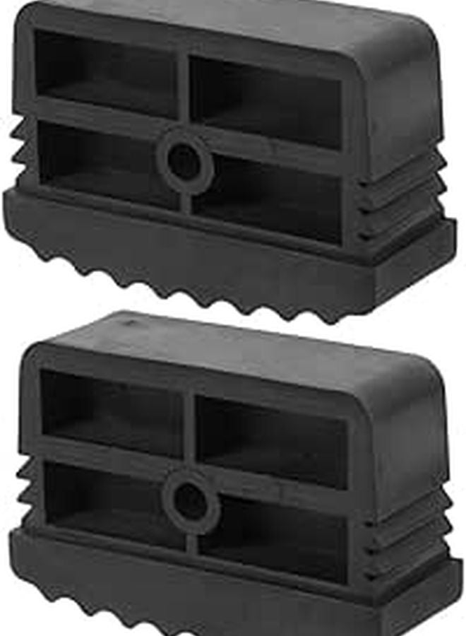 Non Slip Rubber Pads 2Pcs Black for Stability Noise Reduction Secure Grip Indoor Outdoor Use - Image 1