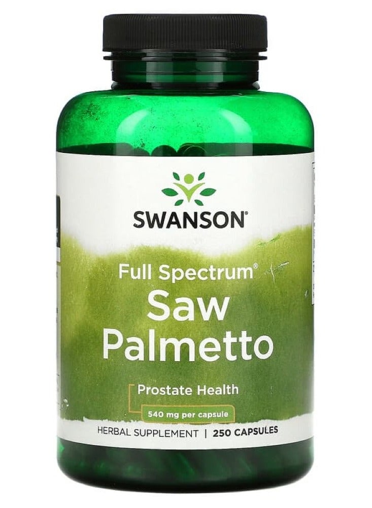 SWANSON Full Spectrum Saw Palmetto 540 mg 250 Caps
