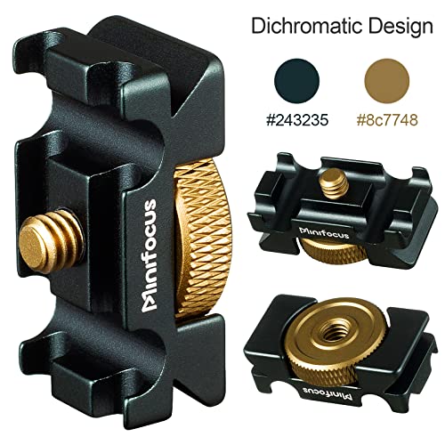 MINIFOCUS Camera Cable Clamp with Arca Swiss System, Aluminum Alloy Tether Cable Block Clip with 4 Grooves, USB Cable Lock Clip Clamp HDMI Protector for All DSLR Cameras Cable - Image 5