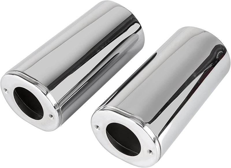 XMMT Upper Fork Slider Covers Cowbells for Harley Touring Models 1997-2013 - Image 1