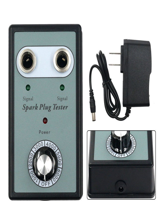 Car Spark Plug Tester Detector with Two Holes Ignition Plug Analyzer Diagnostic Tool - Image 1
