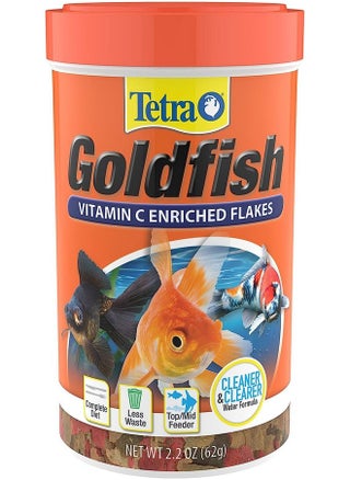 Tetra Goldfish Flakes, Nutritionally Balanced Diet For Aquarium Fish, Vitamin C Enriched Flakes, 2.2 oz - pzsku/Z4B8A0F1F5A8C75A2D0E7Z/45/_/1735206229/1350df40-d203-486a-81ee-756904739330