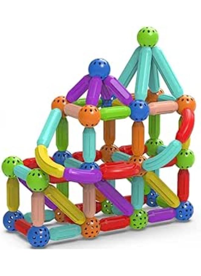 Magnetic Building Sticks and Balls Set, 42 Pieces, Educational Toys for Kids 