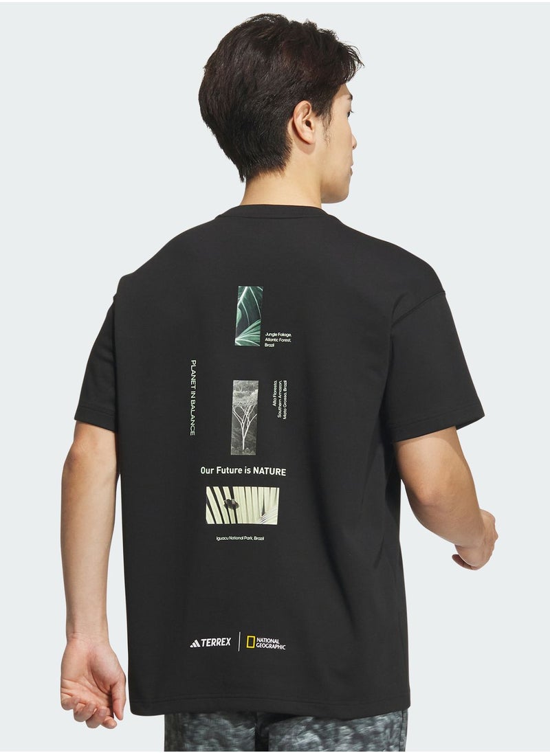 Adidas - National Geographic Graphics T-Shirt - Image 1