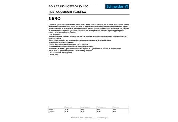 Schneider Roller Ballpen - Black - Image 2