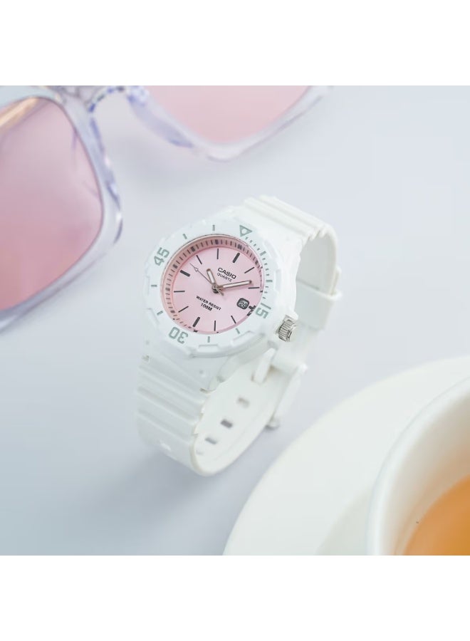 Casio LRW-200H-4E3V Women’s Analog Resin Watch – Water-Resistant, Lightweight & Casual Pink Style - Image 2