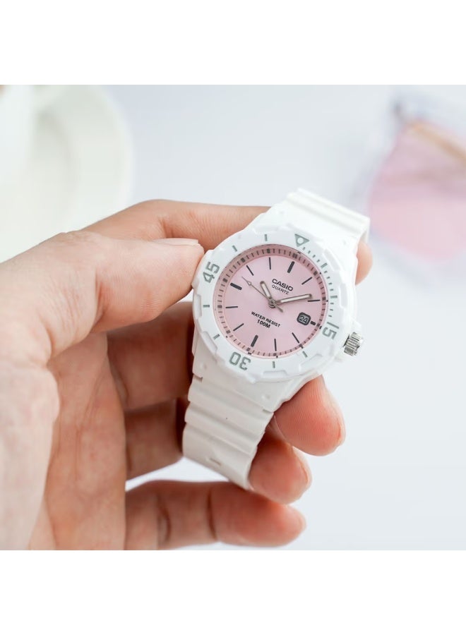 Casio LRW-200H-4E3V Women’s Analog Resin Watch – Water-Resistant, Lightweight & Casual Pink Style - Image 5