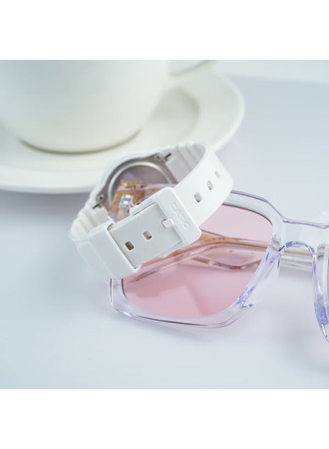 Casio LRW-200H-4E3V Women’s Analog Resin Watch – Water-Resistant, Lightweight & Casual Pink Style - Image 4