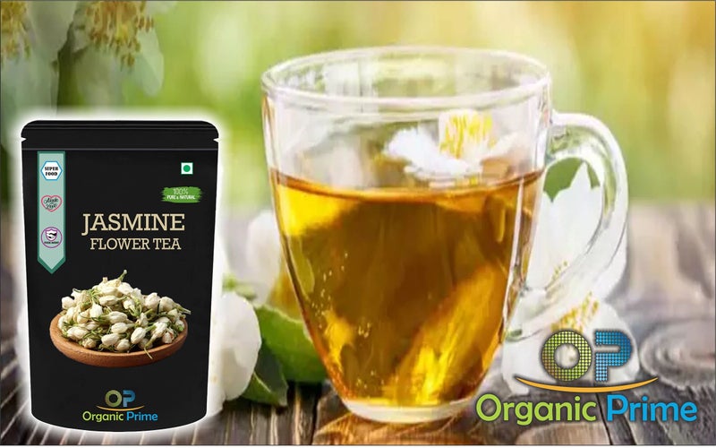 Organic Prime Jasmine Flower Tea for Slimming Body and Stress Relief - 100 GM by Organic Prime - Image 3