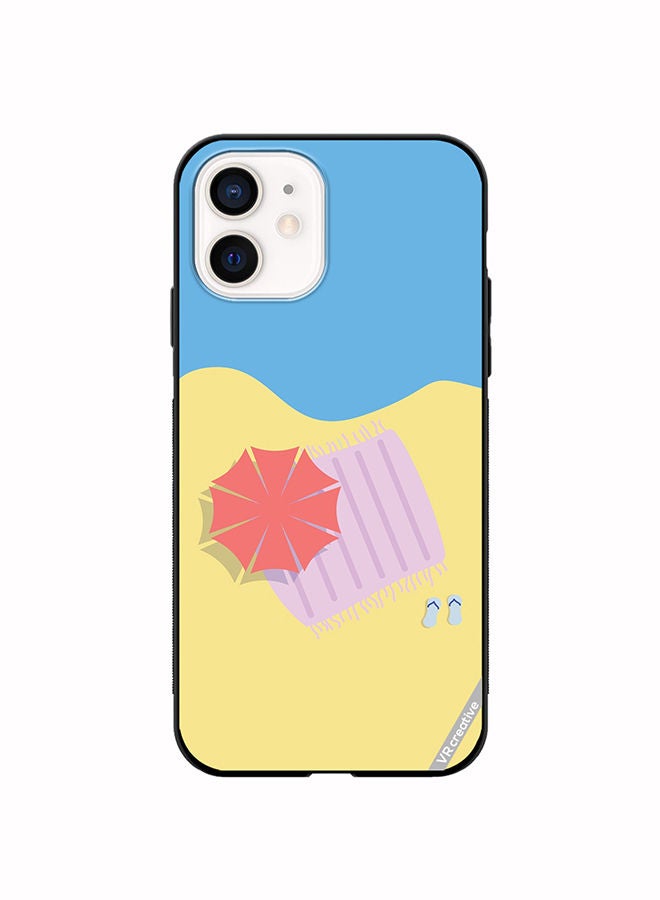VR CREATIVE Protective Case Cover For Apple iPhone 12 mini Sand Design Multicolour - Image 1