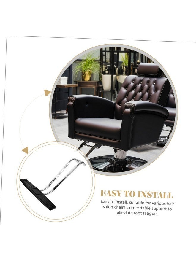 Beaupretty Salon Chair Footrest Hair Salon Chair Foot Rest Rack Chairs Salon Chair Footrest Replacement Foot Pedal For Chair Salon Chair Foot Rest Pedal Foot Pedals Stainless Steel Barber Chair - Image 3