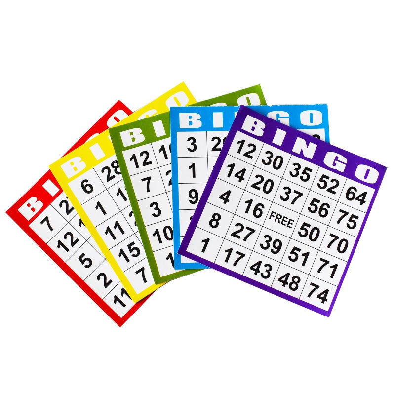 SEETOOOGAMES Bingo Paper Game Cards - 1 on Card - 1000 Sheets (200 Books of 5 Sheets) - Image 3