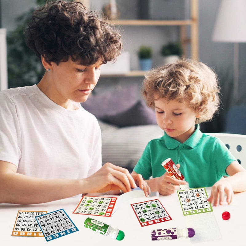 SEETOOOGAMES Bingo Paper Game Cards - 1 on Card - 1000 Sheets (200 Books of 5 Sheets) - Image 2