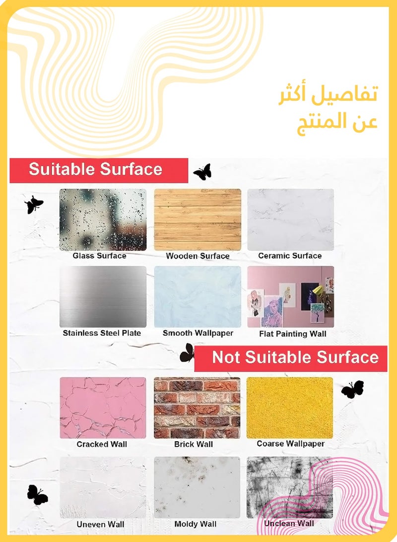 She&Little Jungle Animals Wall Decals, Monkey Lion Tiger Wall Stickers with Tree and Plants, Peel and Stick Removable Nursery Wall Decor for Kids Room, Baby Bedroom, Living Room (Animal) - Image 4