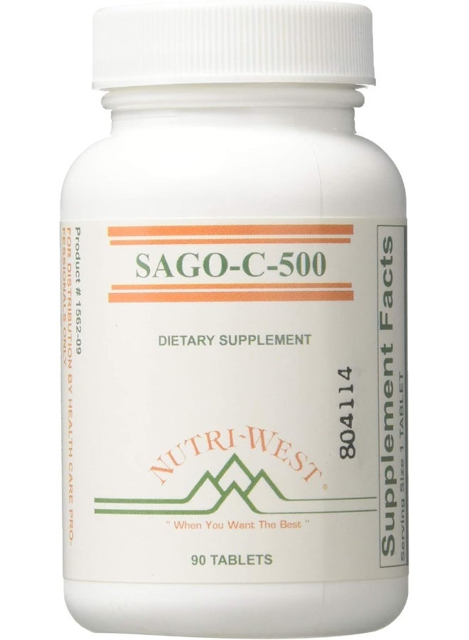 Nutri-West - Sago-C-500 90 Tablets by Nutri-West - Image 1