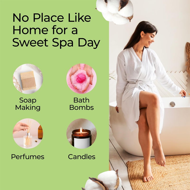 Good Essential - Fresh Cotton Fragrance Oil for Laundry, Dryer Balls, Soap Making, Candle Making, Lotions, Diffuser - 0.33 fl oz - Image 4