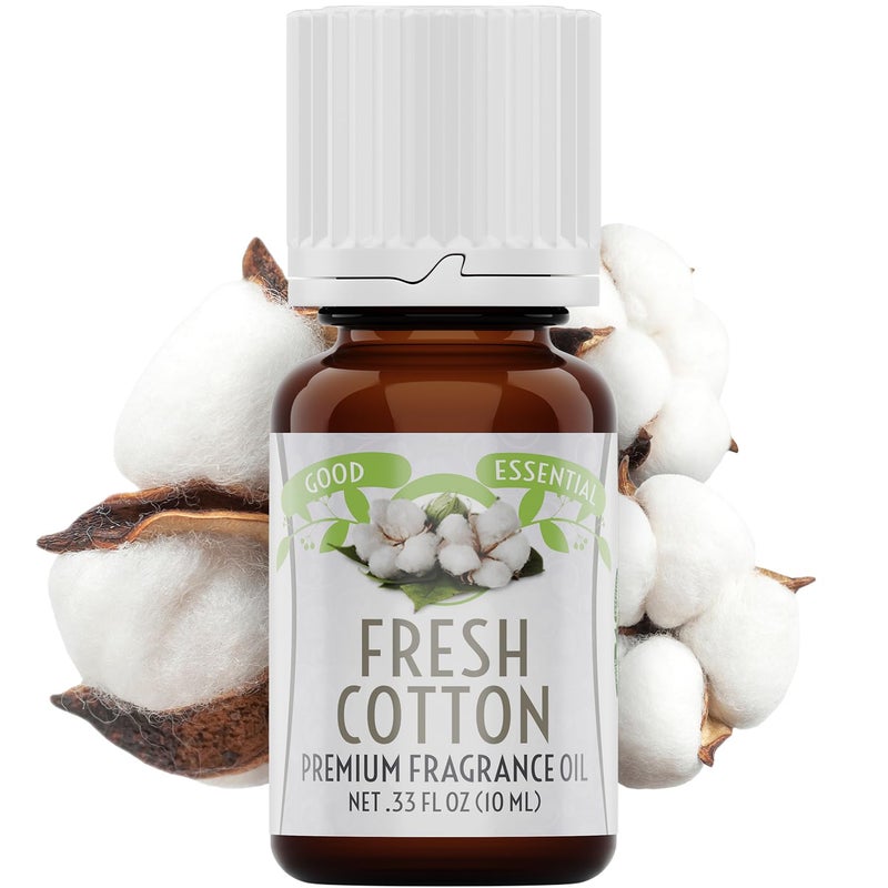 Good Essential - Fresh Cotton Fragrance Oil for Laundry, Dryer Balls, Soap Making, Candle Making, Lotions, Diffuser - 0.33 fl oz - Image 2