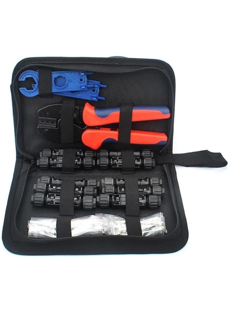 GGOOT DIY Hand Tools Hardware Electrical Clamp Tools Set Pressed Pliers Crimping Tool Electrical Terminals Clamp Pressing Jaws Hand Electronics Connector Set  - Image 2