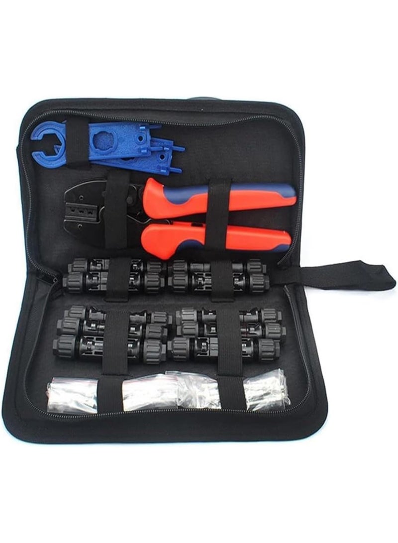 GGOOT DIY Hand Tools Hardware Electrical Clamp Tools Set Pressed Pliers Crimping Tool Electrical Terminals Clamp Pressing Jaws Hand Electronics Connector Set  - Image 1