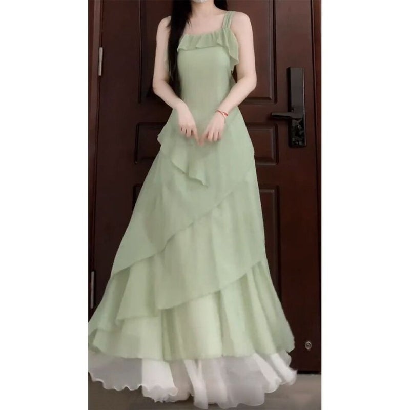 Hepburn style dress, elegant feminine daily styling - Image 4