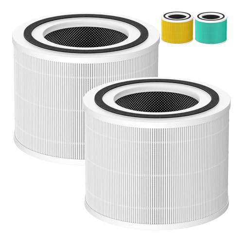 Caehomly 2 Pack 14 True HEPA Replacement Filter Compatible with Puro 240 Air Purifier, 3-in-1 True HEPA Filter Replacement with HP-14 Activated Carbon Filter - Image 1