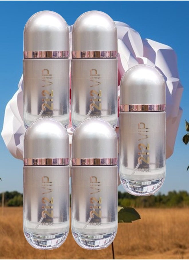 NYC - 5 Pieces 2i2 Vip Rose This Is A Private Party Perfume 80ml EDP - Image 1