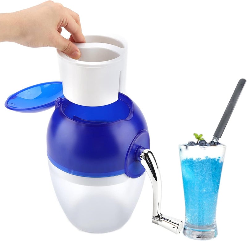 klarako Ice Crusher Machine Slush Puppy Syrup Ice Shaver for Home Snow Cones,Slushie,Cocktail Drinks,Iced Tea and Coffee Maker - Image 1