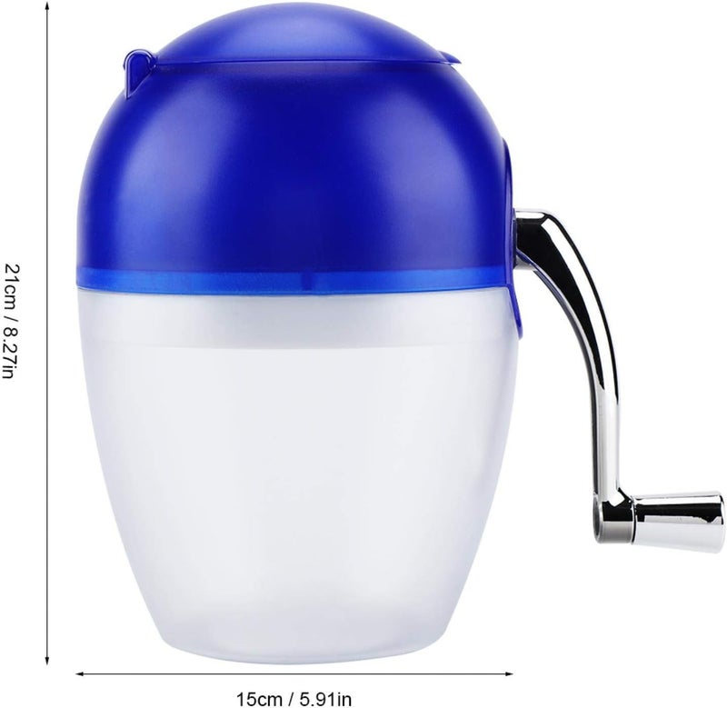 klarako Ice Crusher Machine Slush Puppy Syrup Ice Shaver for Home Snow Cones,Slushie,Cocktail Drinks,Iced Tea and Coffee Maker - Image 3