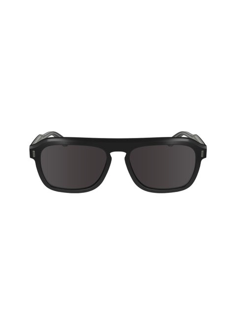 FULL RIM ACETATE MODIFIED RECTANGLE CALVIN KLEIN SUN CK24504S  5617 (001) BLACK