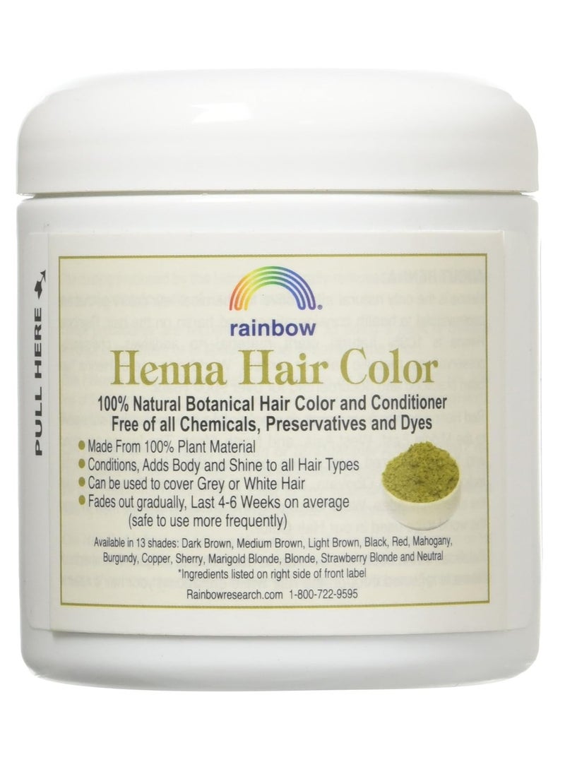 Rainbow Research Henna (Persian) - Med Brown (Chestnut), 4 oz (pack of 2)  - Image 2