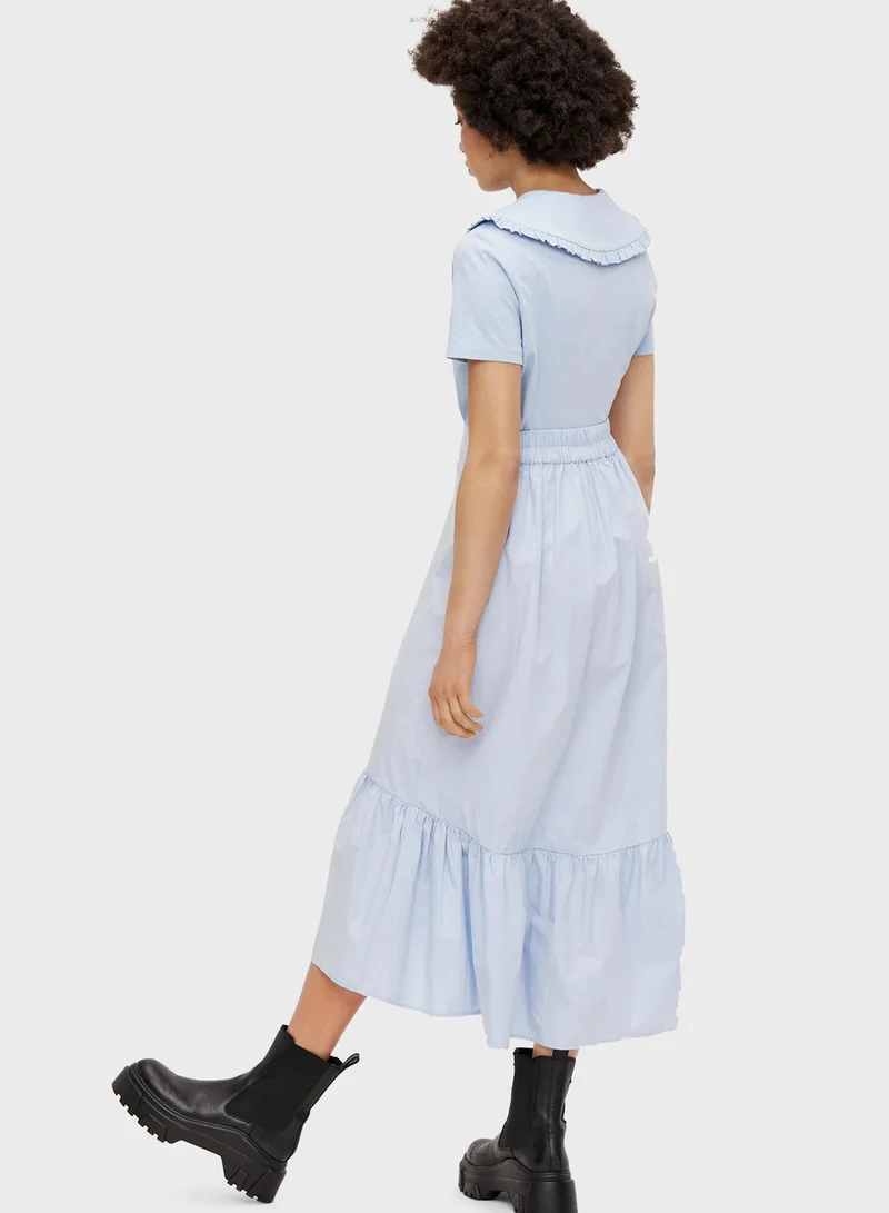 PIECES Peplum Skirt