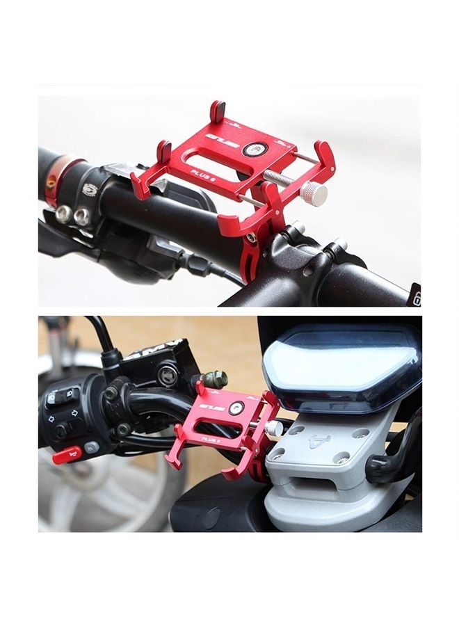 GUB Bike Phone Mount Holder, Aluminum Motorcycle Phone Holder Mount with 360° Rotation for iPhone 11 12 13 14 Pro Max Mini X XR Xs Plus, Samsung S22 S21 S20 Note20/10 4-7 Inch - Upgraded - Image 3