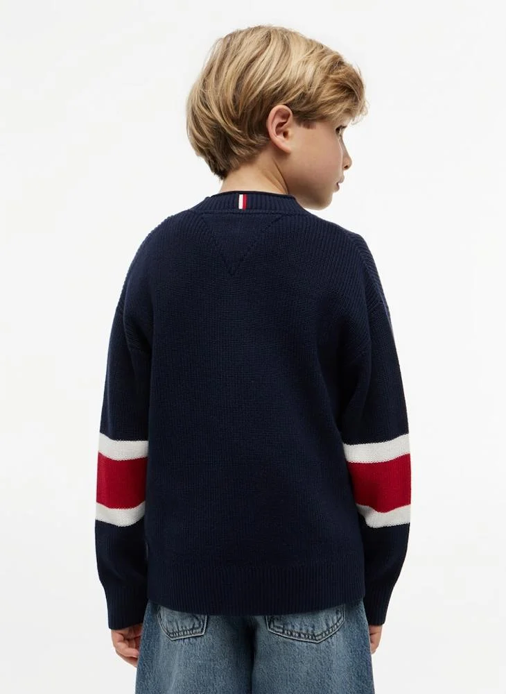 Tommy Hilfiger Logo Graphic Jumper