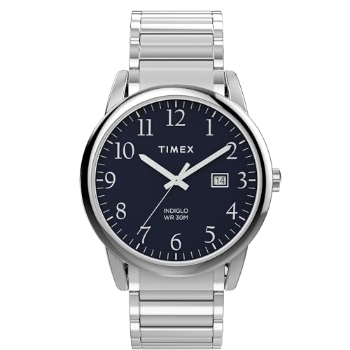 TIMEX Easy Reader Classic Blue Round Dial Analog Men's Watch - TW2W52200JQ - Image 1