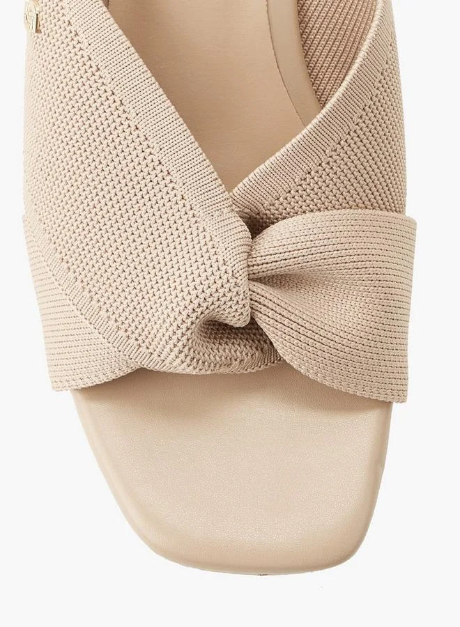 Surestep NUDE Women Textured Wedge Heel Sandals for Women | Best Price UAE
