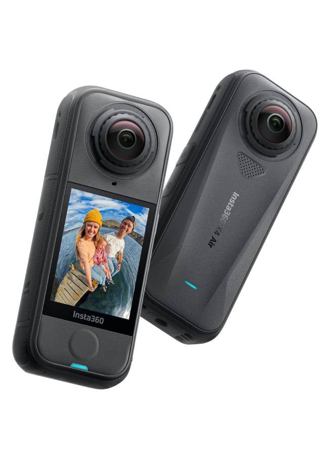 Insta360 X4 Air Standard Bundle | Lightest 8K 360 Action Camera for Epic Adventures | for Travel, Sports, Family Moments, Vlogging | Smooth, Stable, Easy-to-Edit Videos Anytime, Anywhere - Black - Image 1