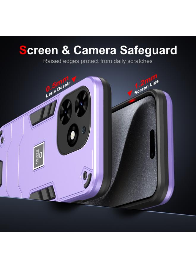 erorex Case For Tecno Spark Go 2024 2 in 1 Shockproof Phone Case - Image 2