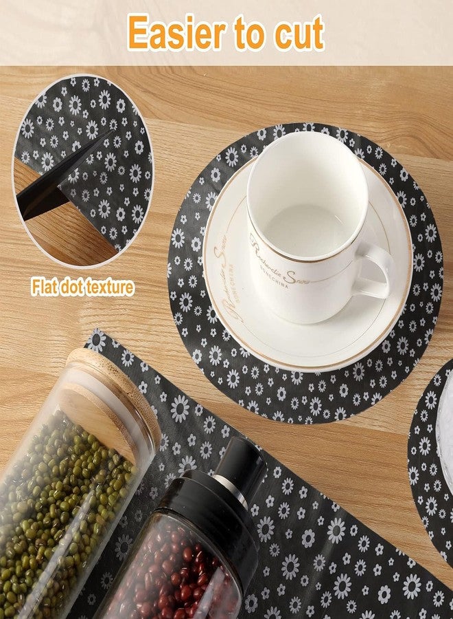 Vocal Store Anti-Slip Kitchen Cabinet Drawer Shelf Mat Liner Sheets Textured Multipurpose 10 Meter Roll, Black - MDOJ5-P074-10 - Image 4