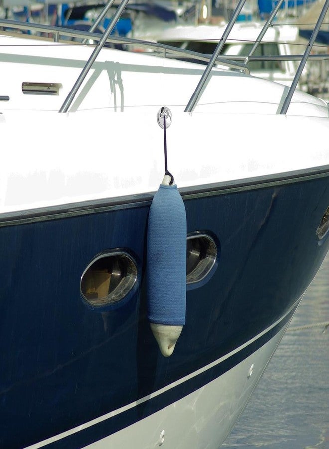 SYWAN Boat Fender Lock of 6 Pack, Quick Release Fenders 316 Stainless Steel Boat Clips Boat Holder Boat Fender Hangers for Pontoon Boat, 3/8" Eye x 1-1/2" OD Flange - Image 5