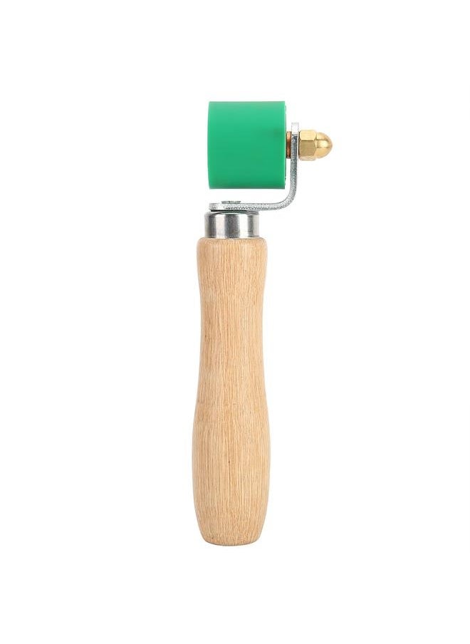 NIBEMINENT 1.1in Silicone Hand Pressure Roller 2‑Way Bearing 260°C High Temperature Resistant Welding Tool(Green )  - Image 2