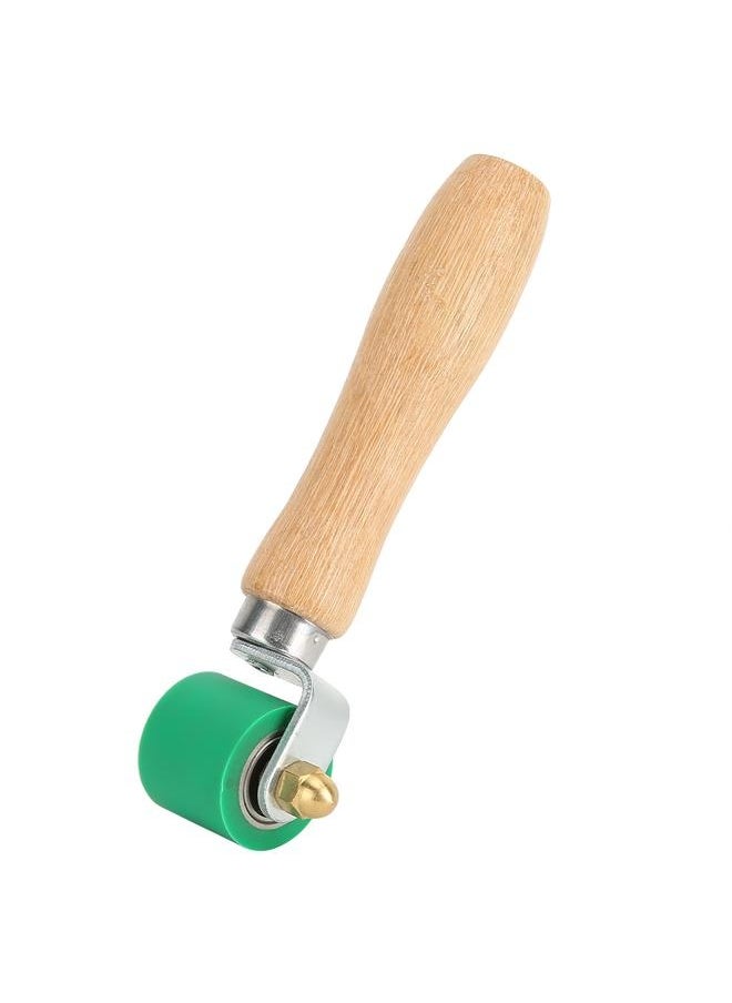 NIBEMINENT 1.1in Silicone Hand Pressure Roller 2‑Way Bearing 260°C High Temperature Resistant Welding Tool(Green )  - Image 4